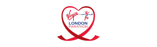 Virgin London Marathon heart logo